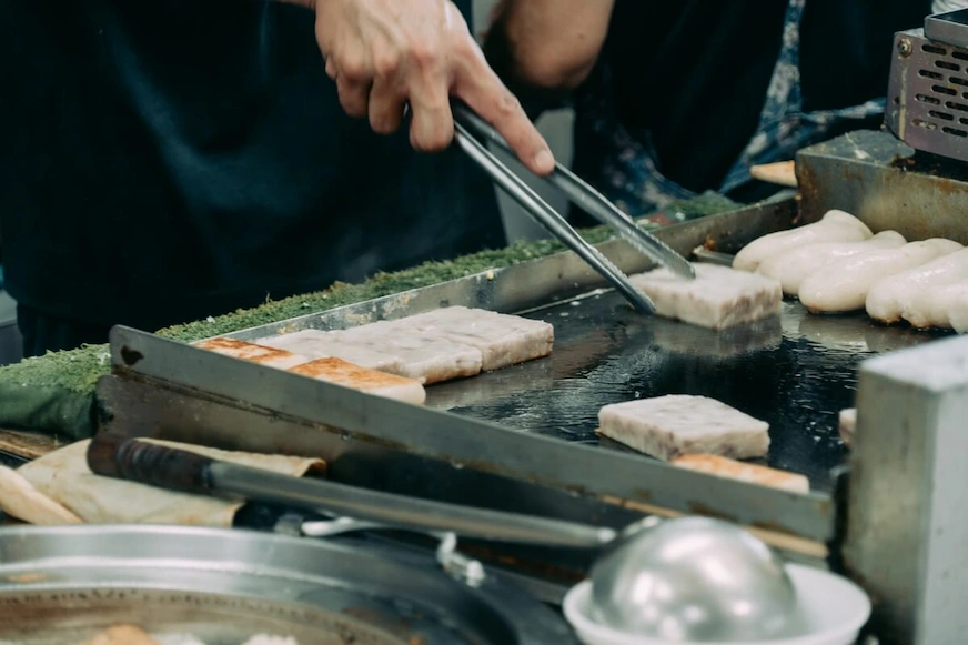 王記菜頭粿餐點照