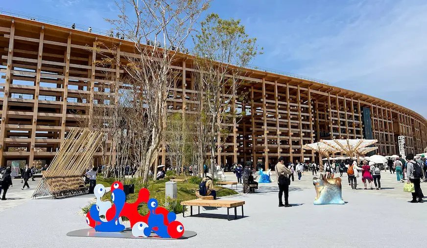 大阪萬博展覽館外觀
