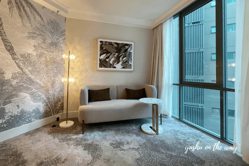 Amora Hotel Brisbane 房內一隅裝潢