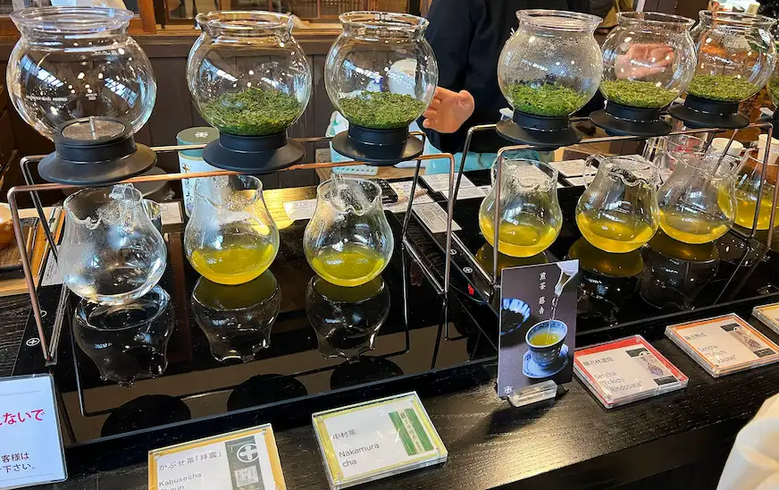 中村藤吉本店內部景觀