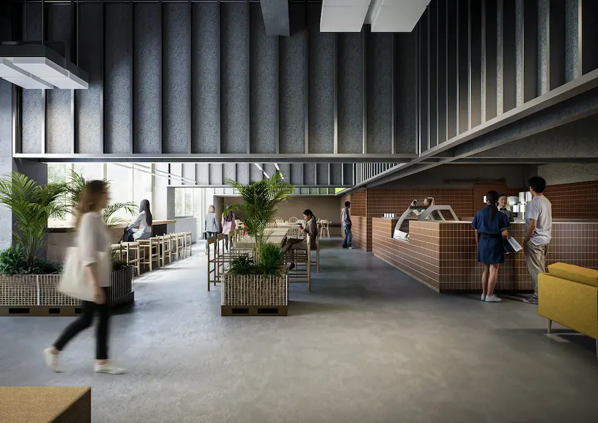 「島泊／島飯／島湯」內部餐廳空間