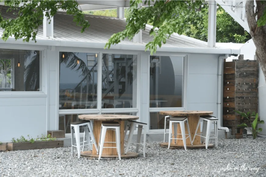 椰風浪鼓咖啡廳外觀