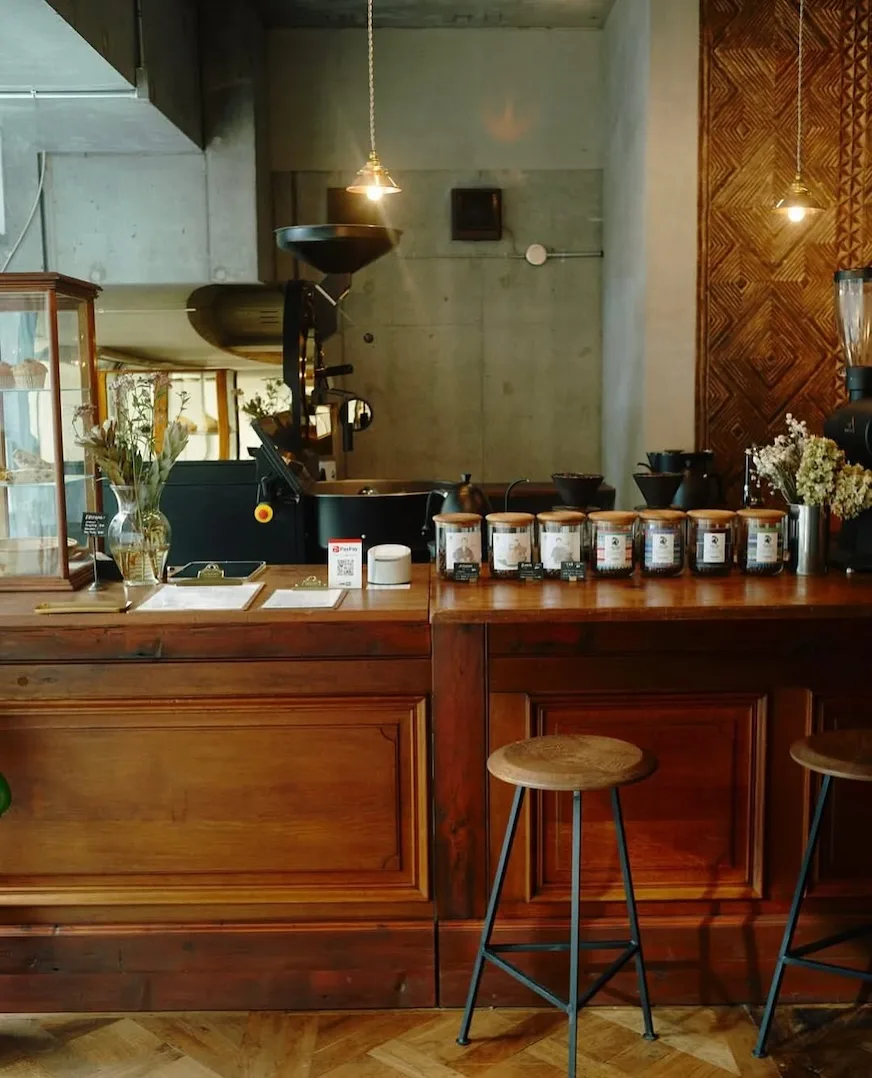 AKHA AMA COFFEE內部裝潢