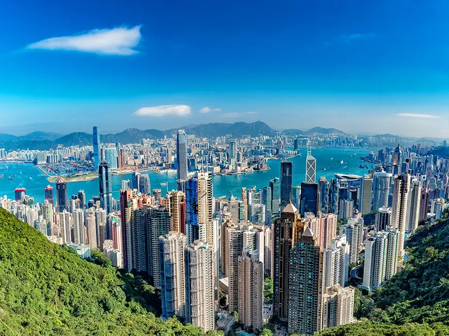 太平山山頂景觀