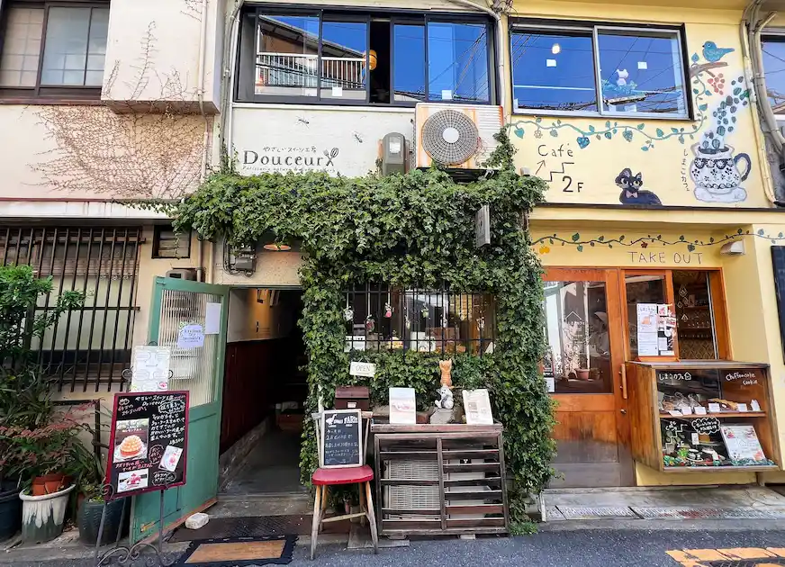 大阪中崎町特色店鋪外觀照