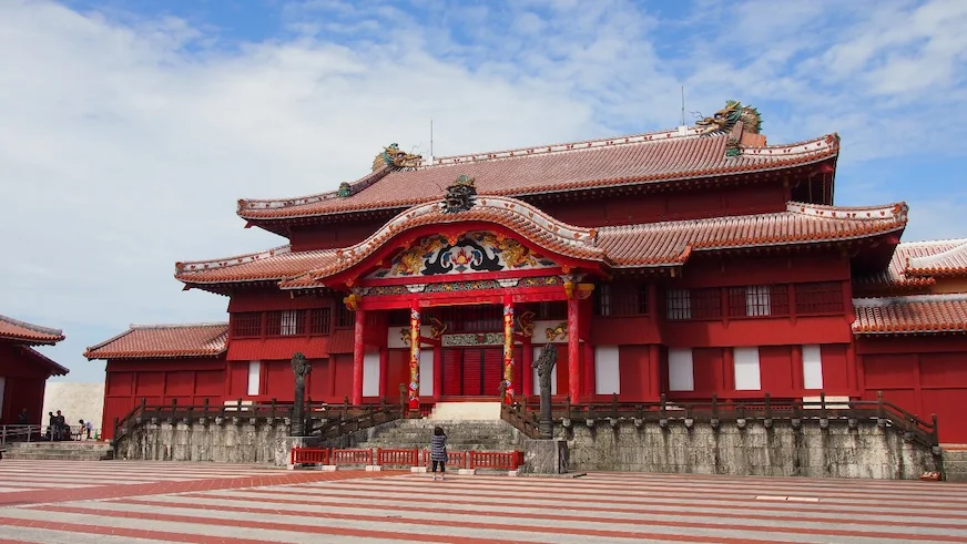 沖繩首里城正殿外觀