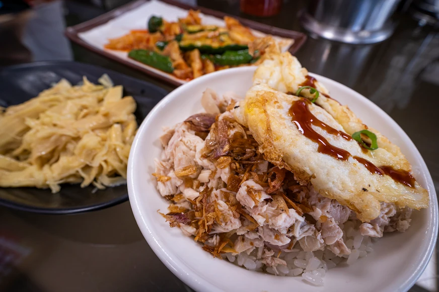 阿宏師火雞肉飯餐點