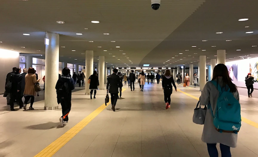 札幌地下街步道Aurora Town