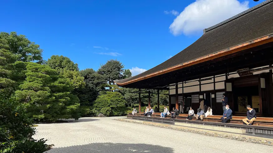 京都建仁寺外觀照