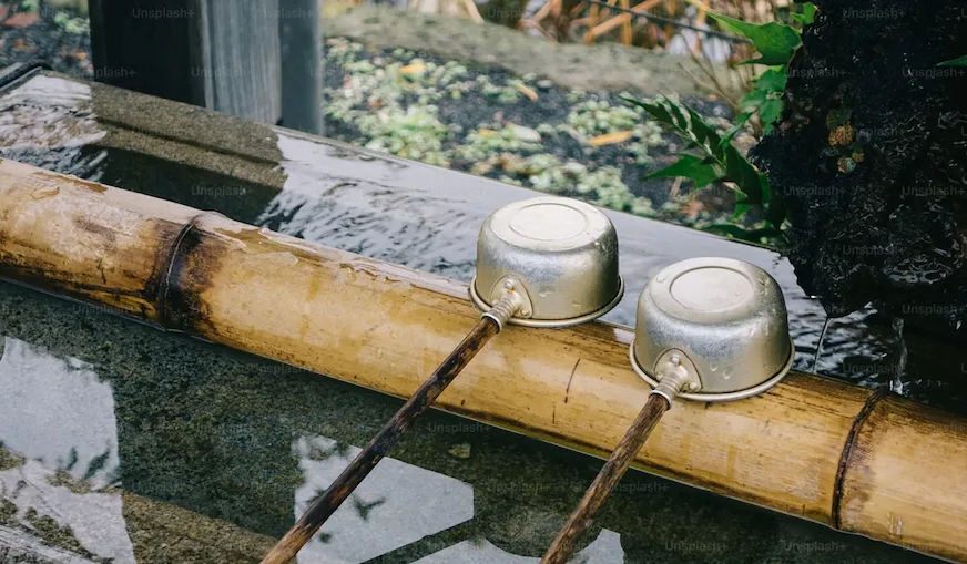 參拜前的淨心儀式