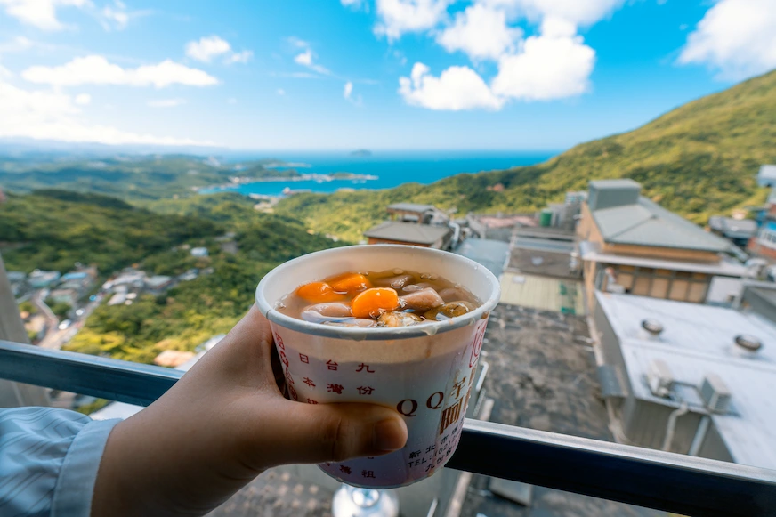 阿柑姨芋圓與海景