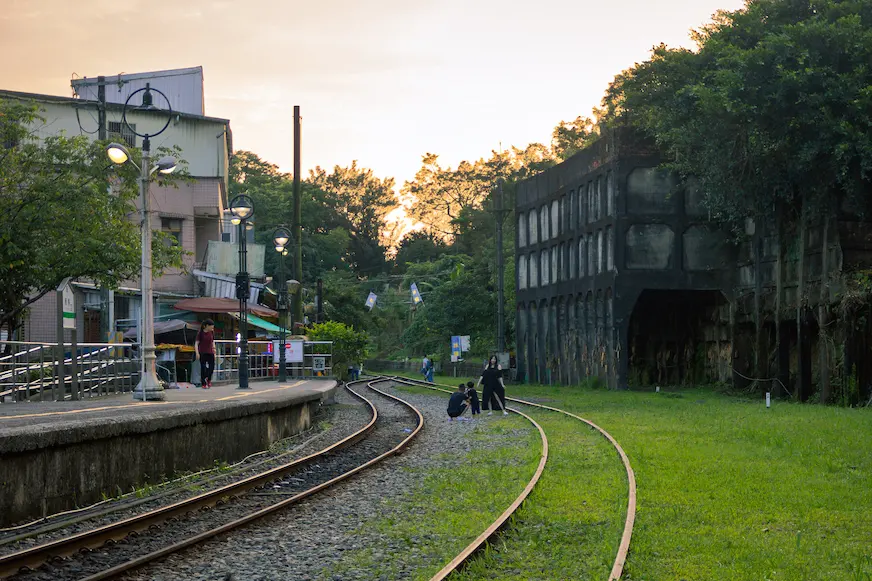 平溪區菁桐街景照
