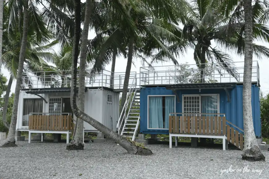 椰風浪鼓雙人貨櫃屋外觀