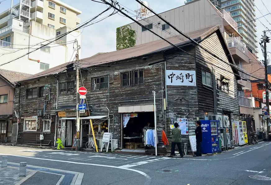 大阪中崎町街頭景觀照