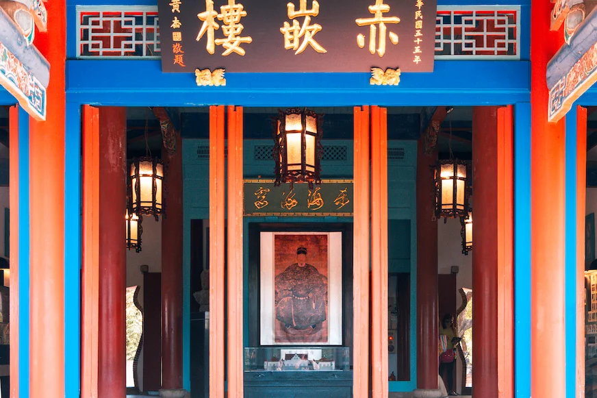 台南赤崁樓外觀照