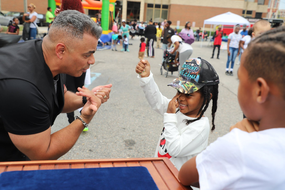 Reaching children is one of our primary goals.