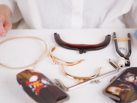 販売しても安心できる完成度へ。お客様に選ばれるがま口作り