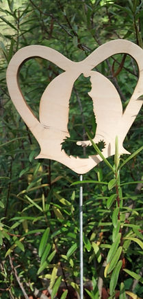 wooden pet memorial