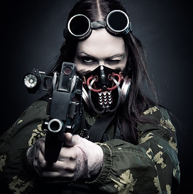 Masked Character Portrait
