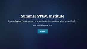 Summer STEM Institute Applications Now Open