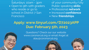 Coro's District Youth Leadership Academy Program ($500)