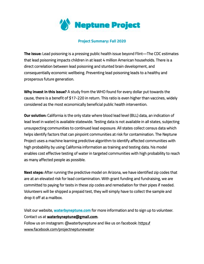 Neptune Project Job Opportunities