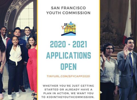 Apply for the SF Youth Commission!
