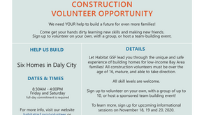 Habitat for Humanity Opportunities