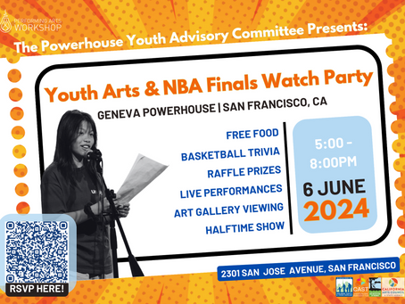 Invitation to June 6th Youth Event at the Powerhouse!