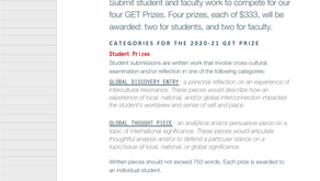 Global Education Award ($333)