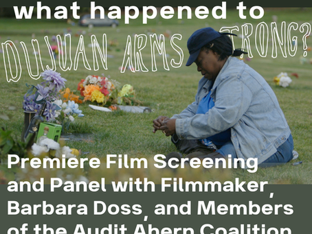 Film Screening: What happened to Dujan Armstrong?