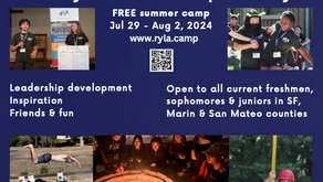 [Free Summer Camp] Rotary Youth Leadership Academy