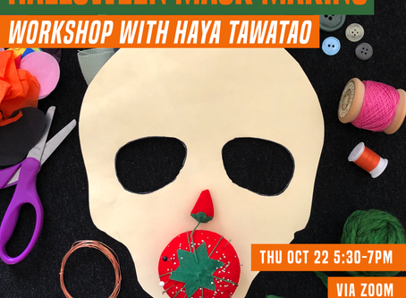 Youth Art Exchange - Halloween Mask Making