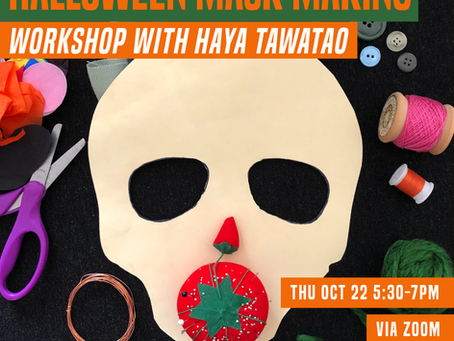 Youth Art Exchange - Halloween Mask Making