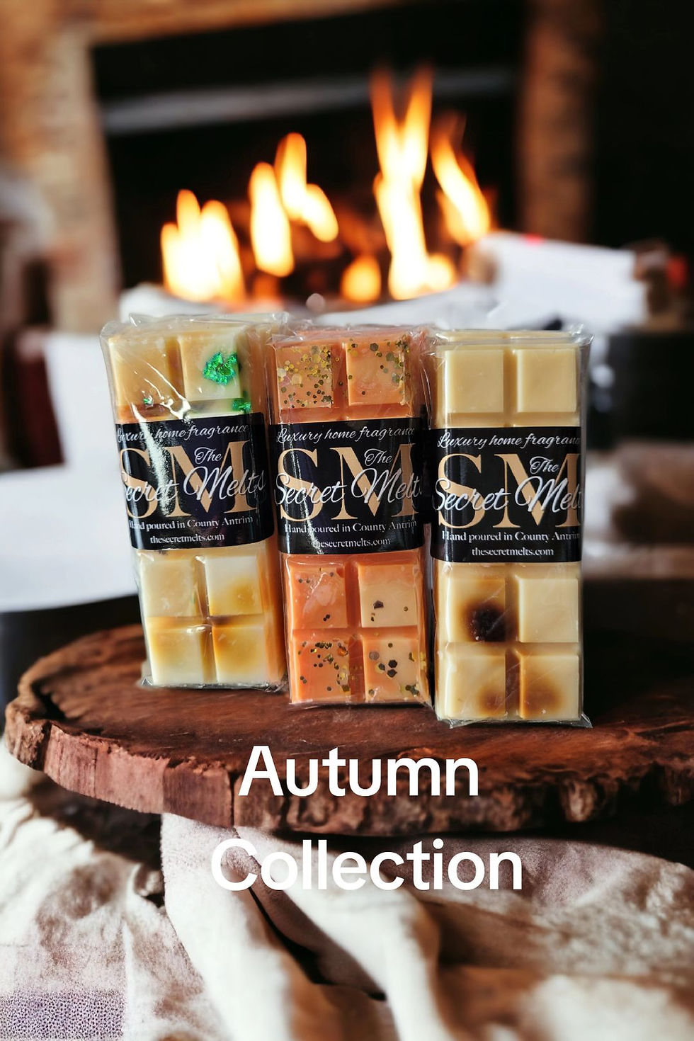 Thumbnail: 3 pack Autumn Scents wax melts pack A