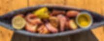 Royal Reds, a popular staple item at The Blind Tiger in Slidell. Fresh shrimp cooked and served with corn, potatoes and lemon