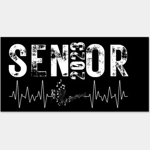 music grad senior banner