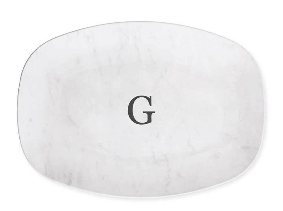 Personalized Tableware Platter