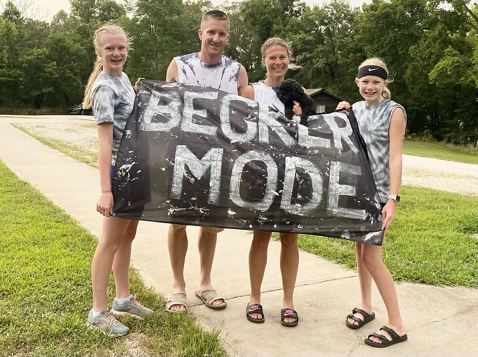 Olympics Themed Camping Trip Team Banner