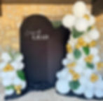 Tropical Graduation Photo Backdrop