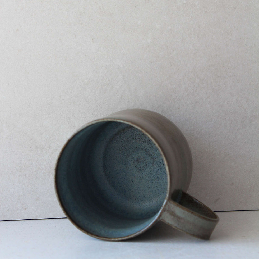 Thumbnail: MUG - BROWN/TURQUOISE