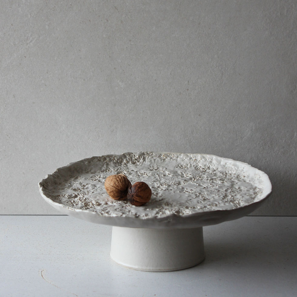 Sličica: CAKE STAND-WHITE MATTE