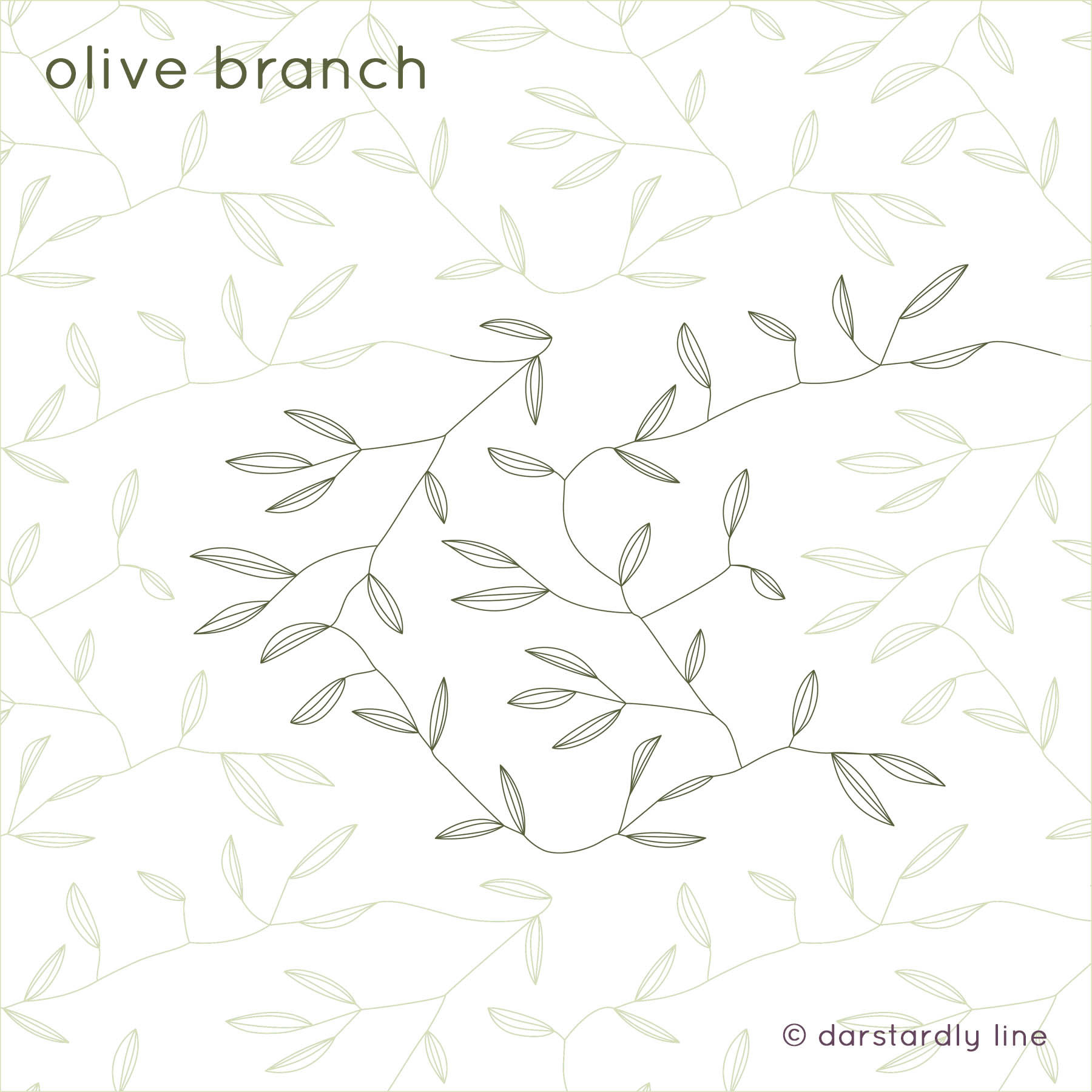 olive branch - not for sale