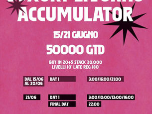 Luxury Livorno Accumulator: 50.000 GTD on ClubGG