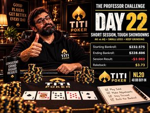 The Professor Challenge – Day 22: Short Session, Tough Showdowns