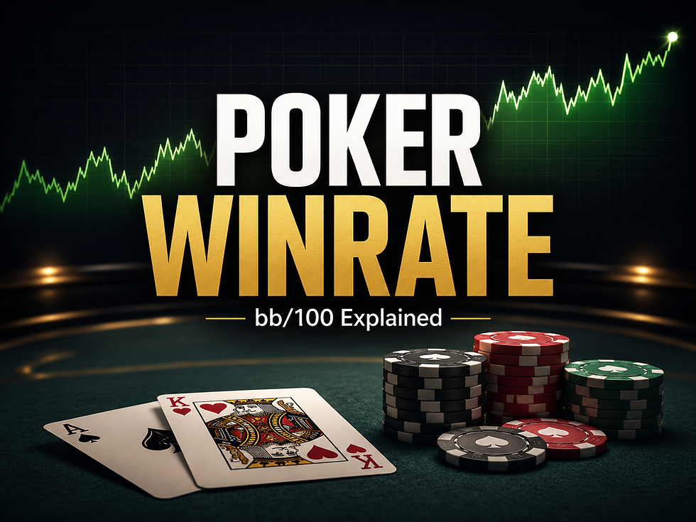 Poker Winrate Explained: What Is a Good bb/100 Online?