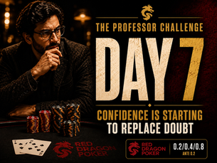The Professor Challenge – Day 7: Confidence Is Starting to Replace DoubtBankroll Progress