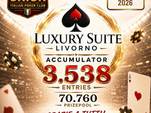 3,538 Entries and 70,760 Prize Pool: A Huge Success for Italian Poker Club on ClubGG