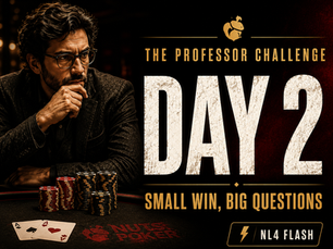 The Professor Challenge — Day 2: First Small Win and an AK Spot