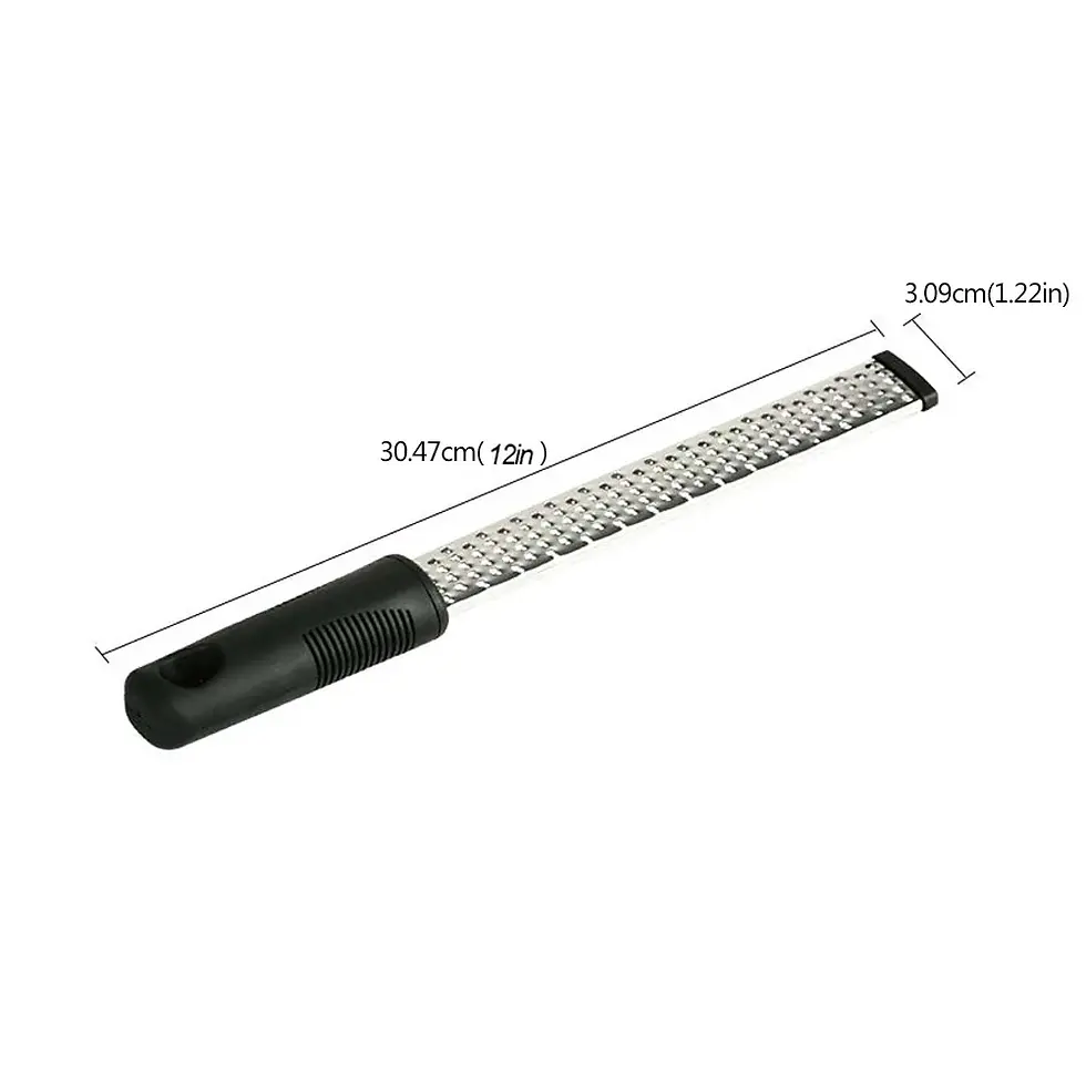 Thumbnail: Cheese Grinder Grater Stainless Steel Mill Cheese Grater With Non-Slip Handle